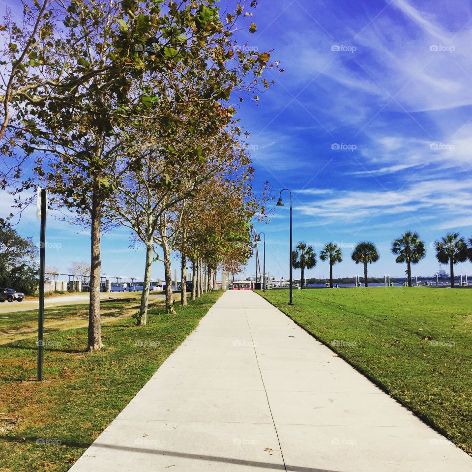 Charleston on a beautiful day 