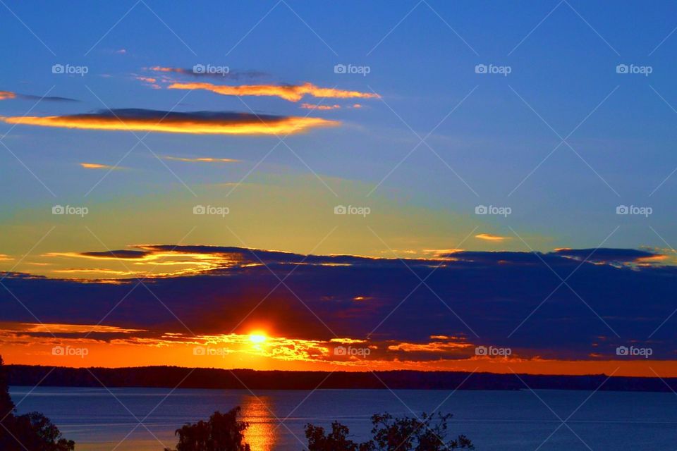 Sunset Görvälns castle