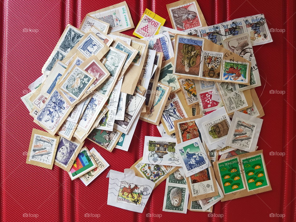Stamps, lot
