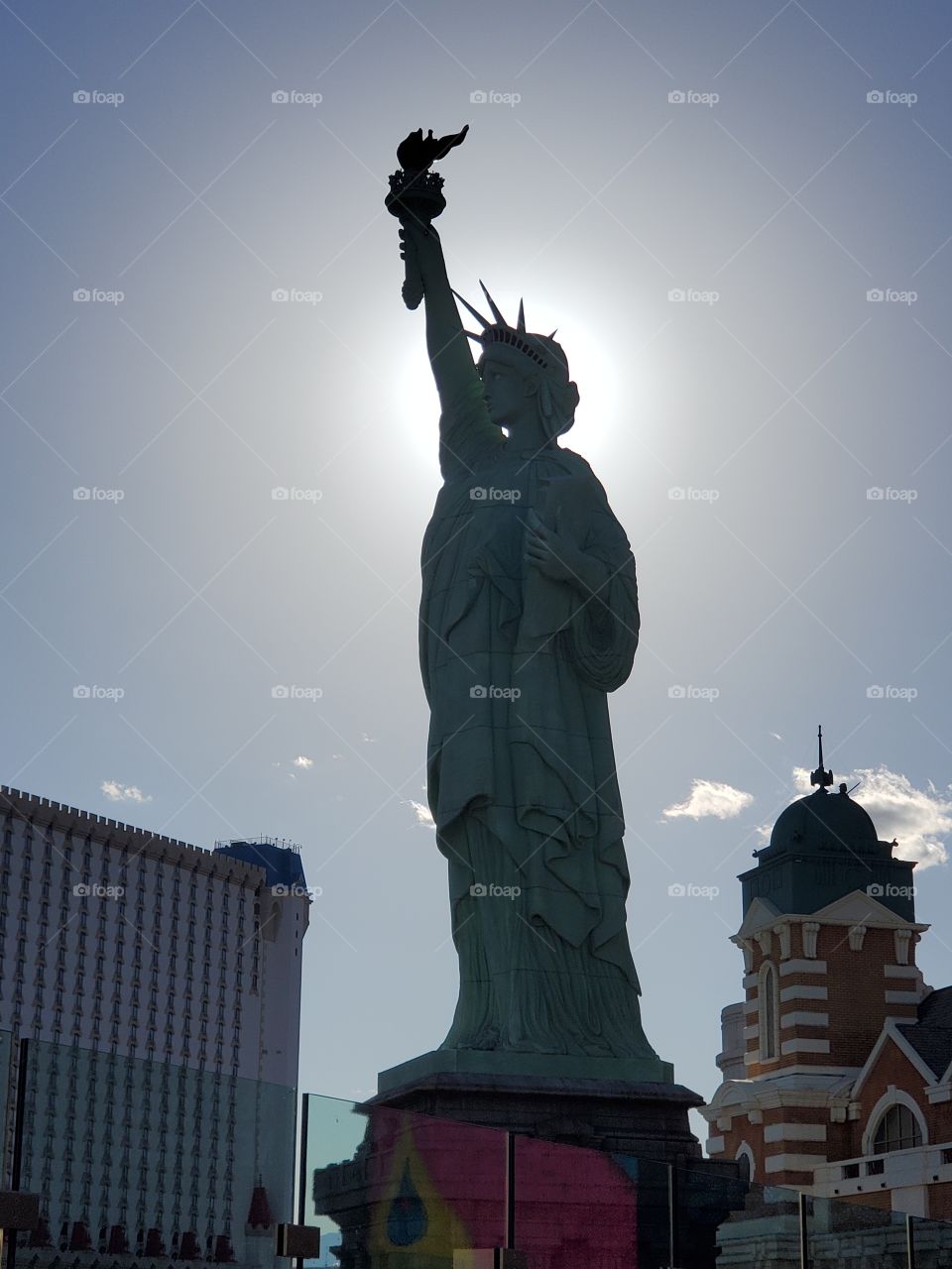 Little Lady Liberty on the Vegas Strip