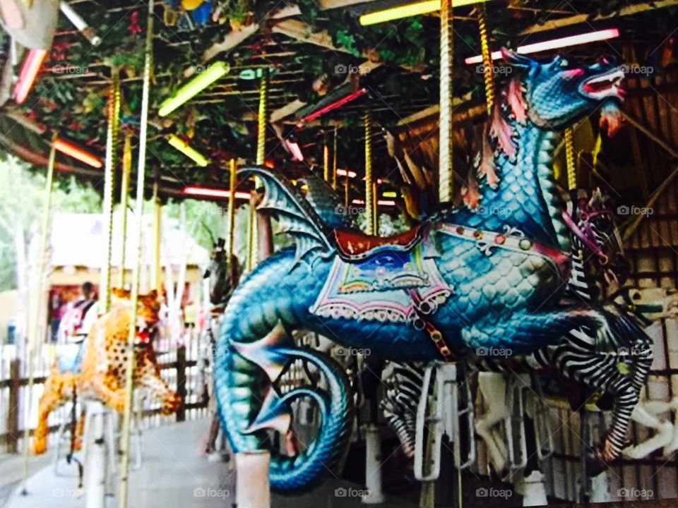Dragon Carousel . Carousel ride