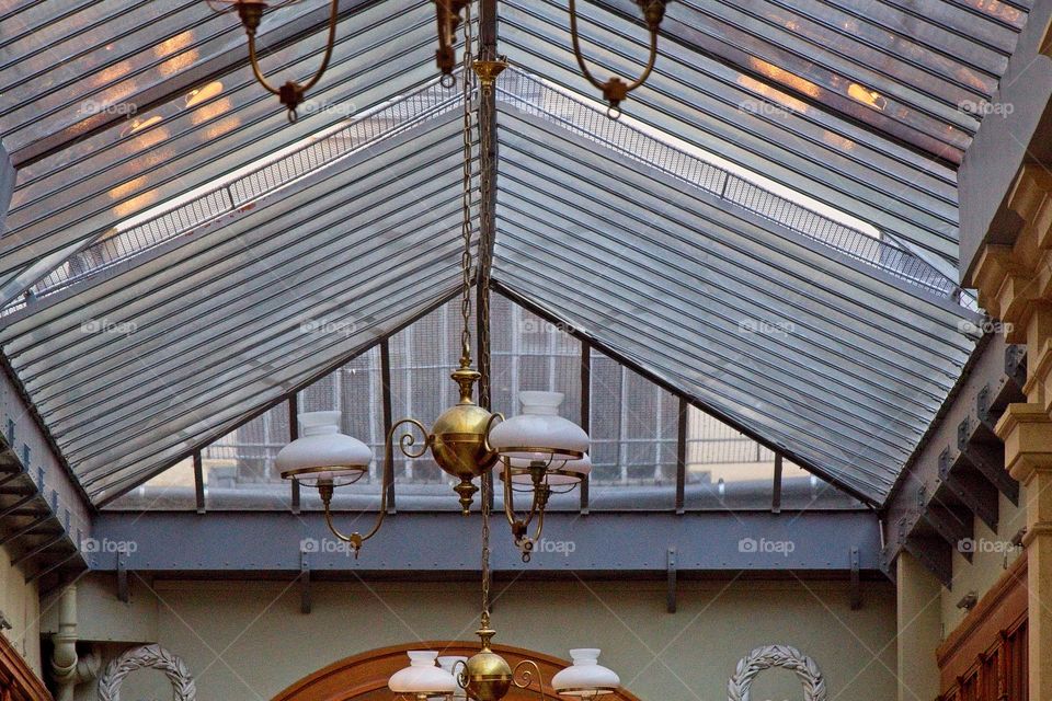 detail of a old building