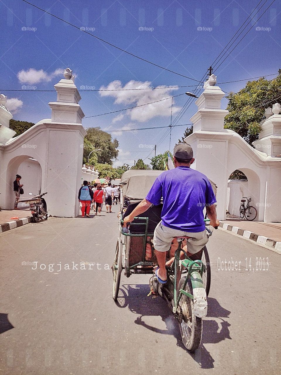 Yogyakarta's Becak