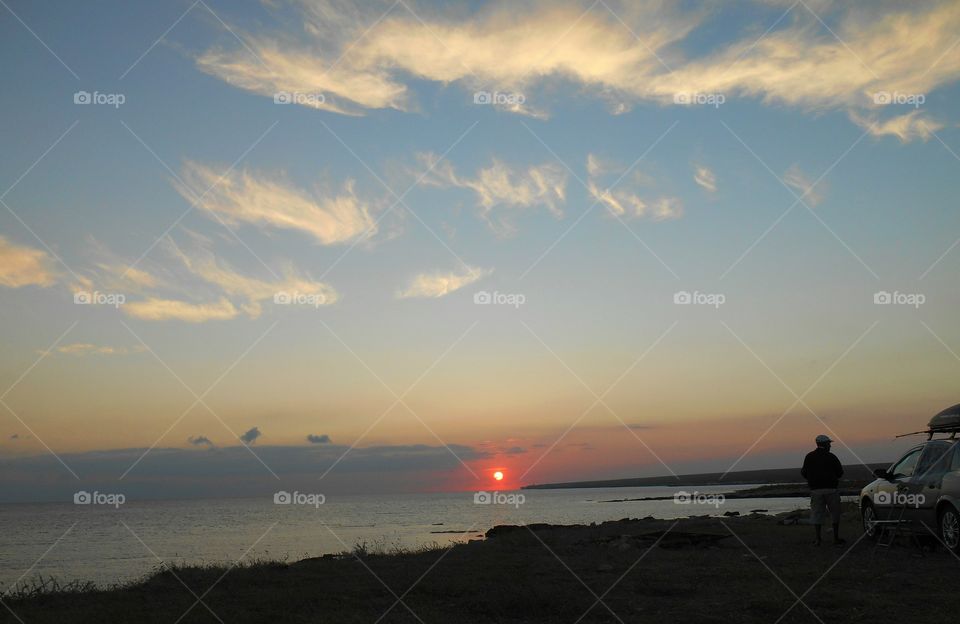 Sunset, Dawn, Water, Beach, Dusk