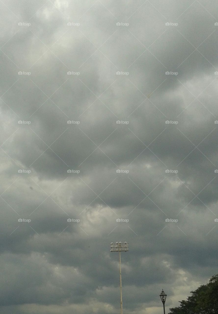 stormy clouds