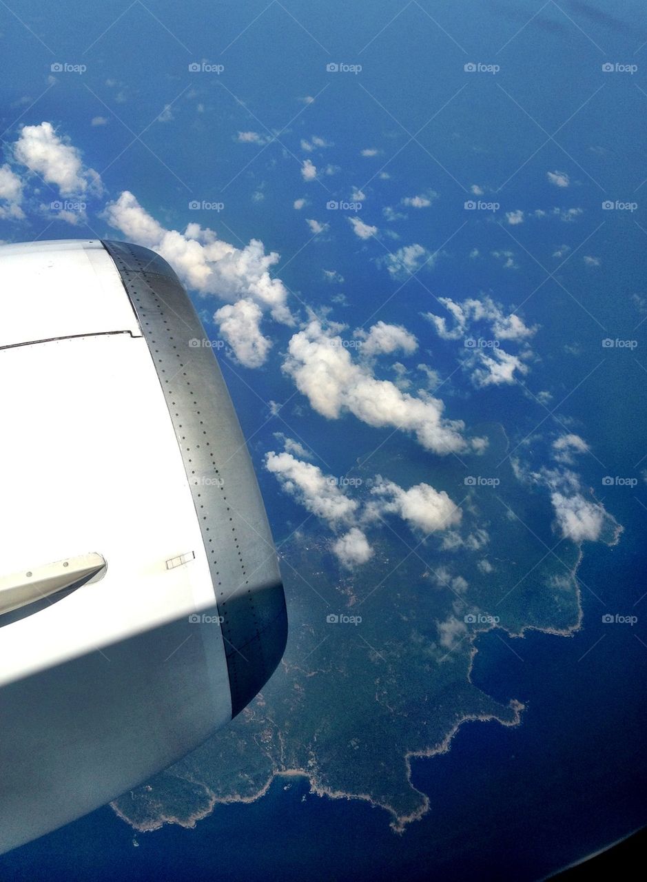 Airplane view