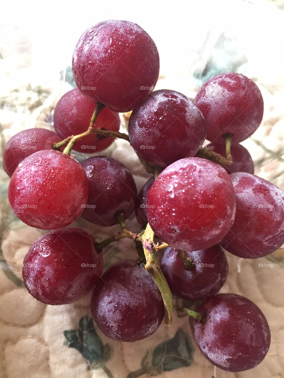 Missouri Wine country Grapes. Took this photo with my IPhone 6 the morning of my sisters wedding, in the Missouri wine country. It was breakfast! 