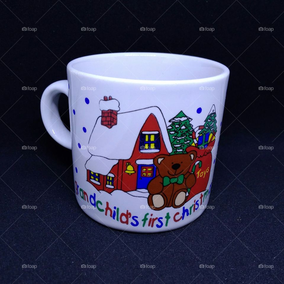 Christmas souvenir gift mug