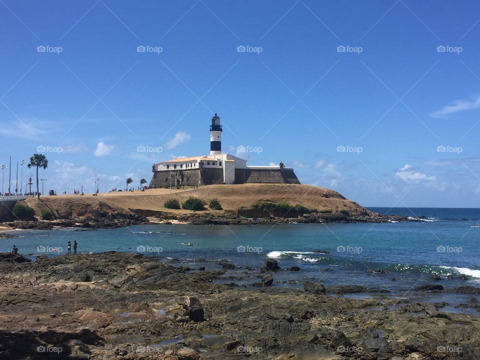 Farol da barra - bahia - brasil