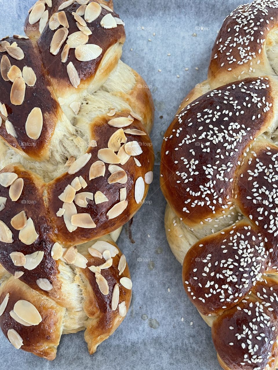 Challah bread for Shabbat 