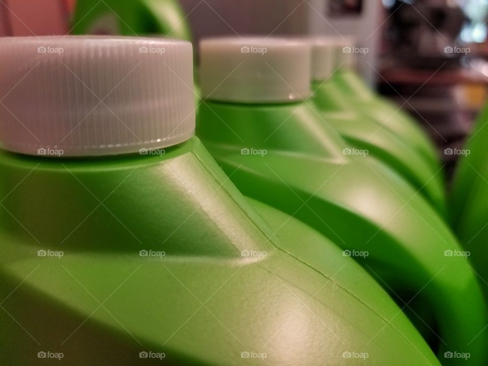 Green bottles