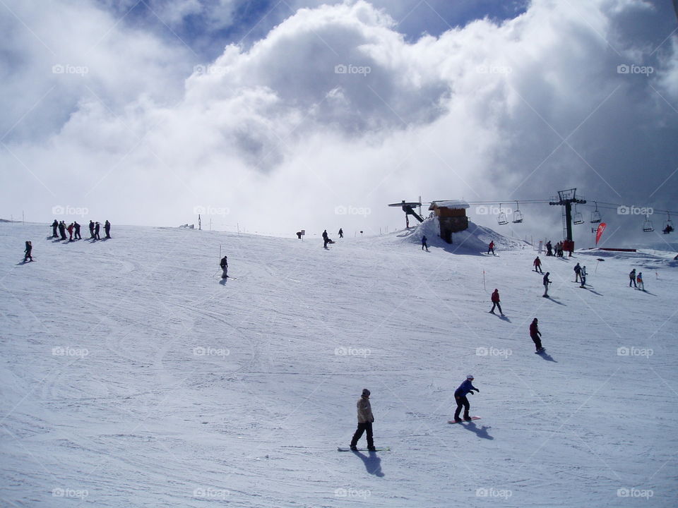 Mount Hotham ski. Victoria Australia 