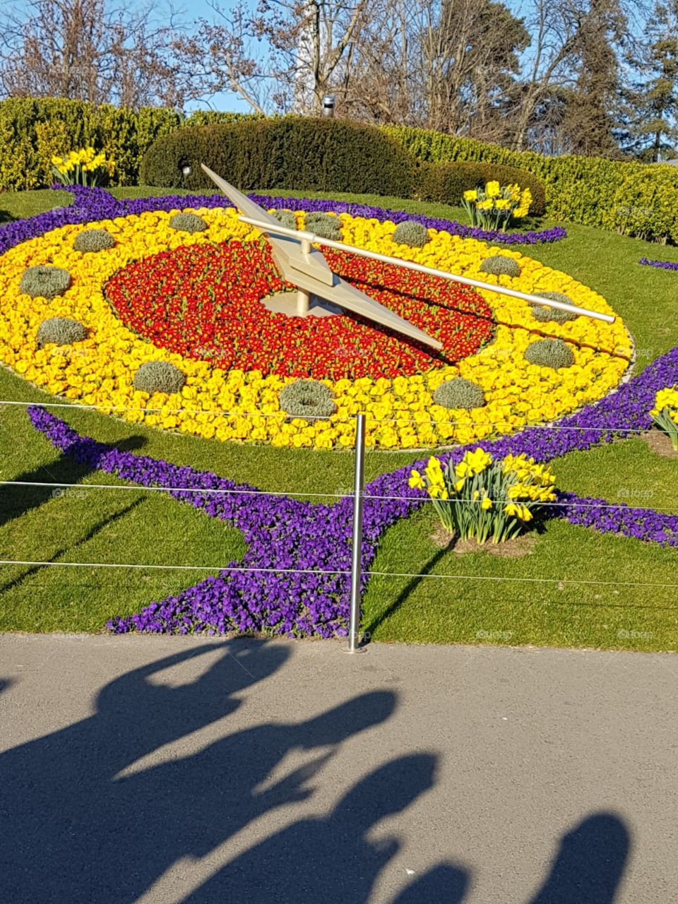 The Geneva Garden clock 
