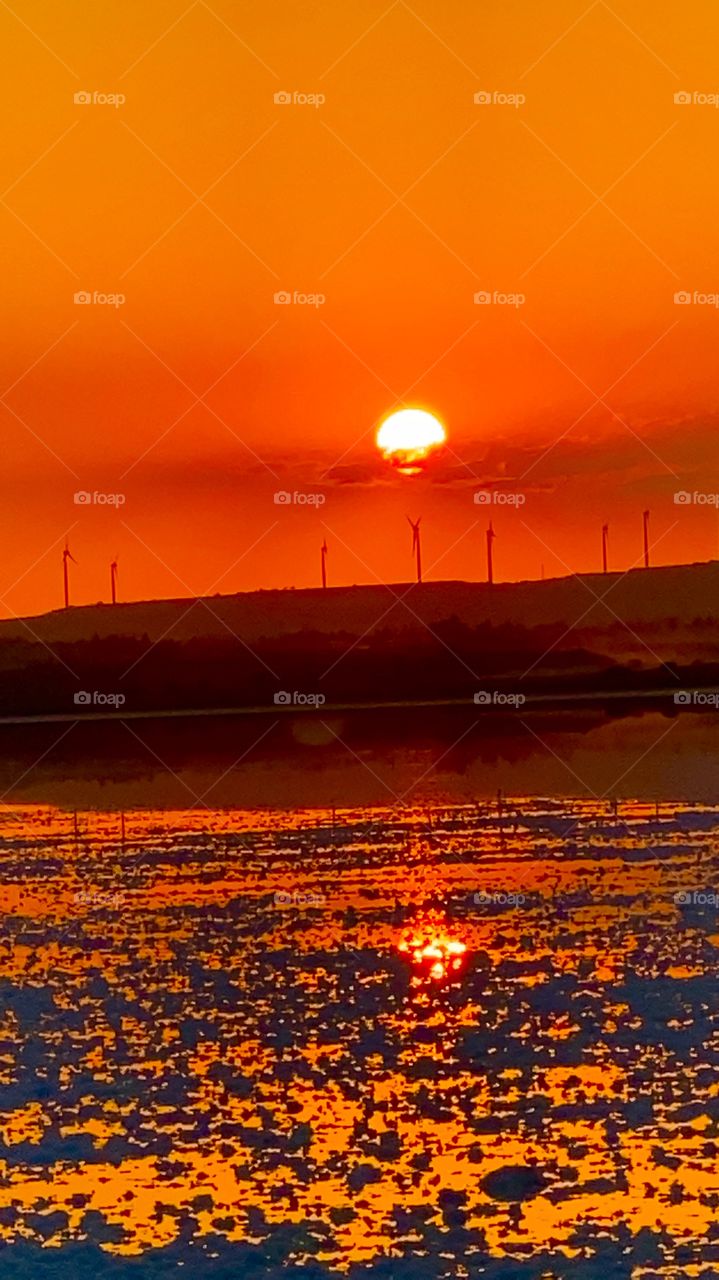 Salt Lake Larnaca Cyprus 27 October 2020