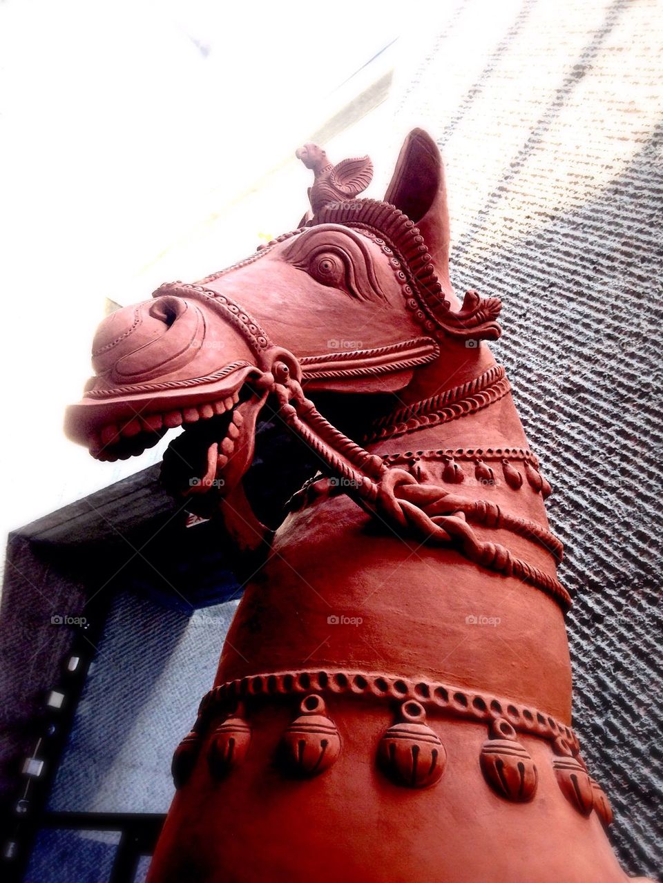 Ceramic horse