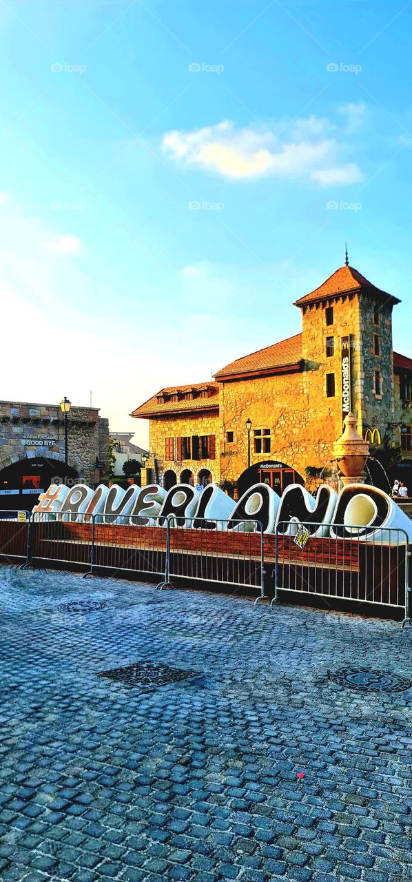 Europe view in dessert  country... Peaceful atmosphere.