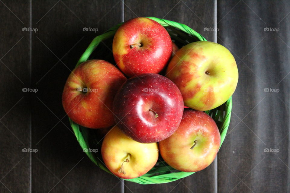 Basket of apples