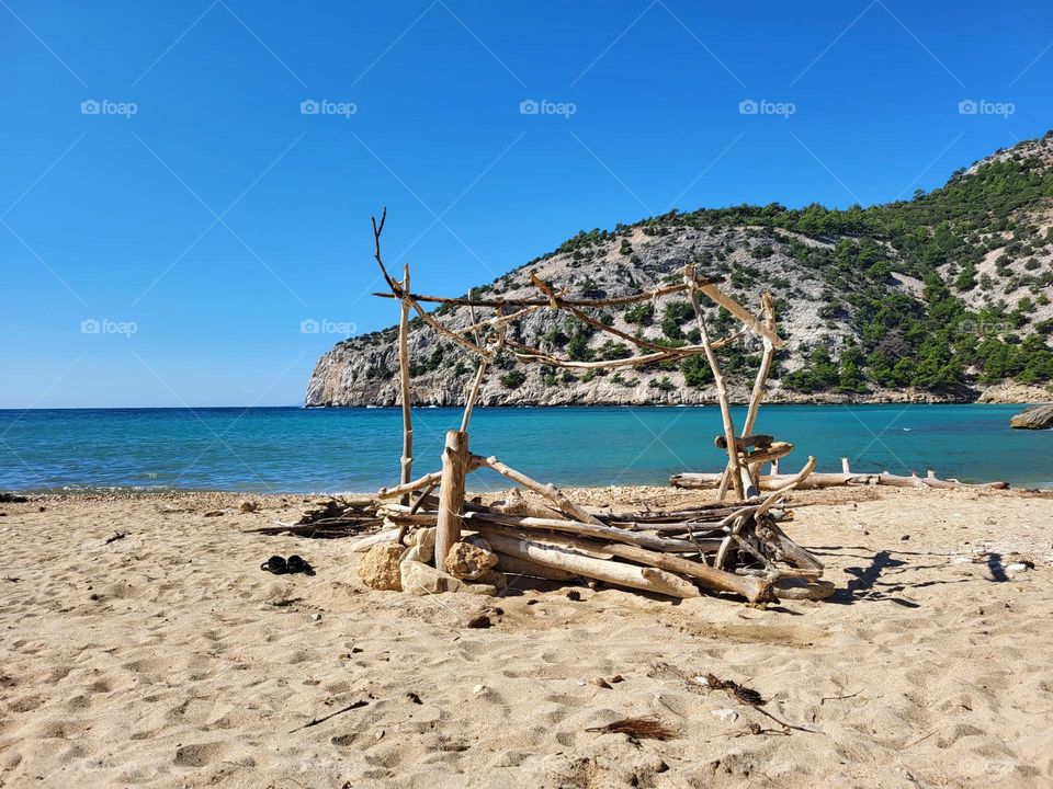 Arsanas beach Thassos