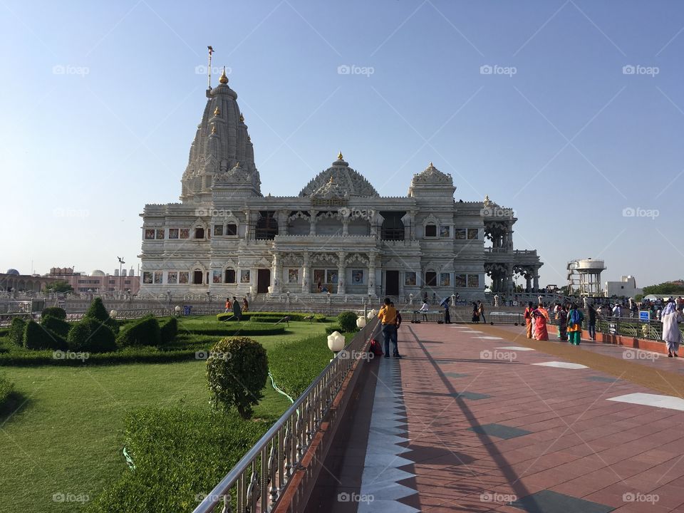 Radha Krishna Prem Mandir @vrindavan mathura 