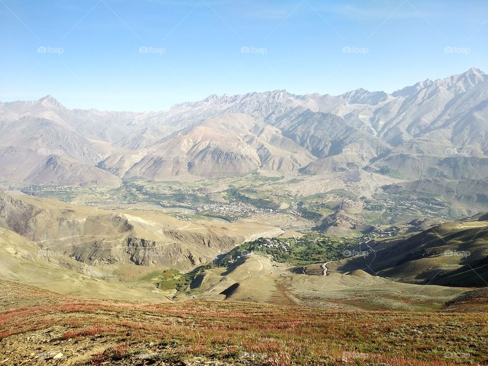 Drass Ladakh India the second coldest inhabitant place in world temperature during winter remain-40