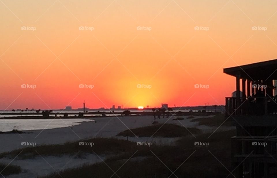 Sunset In Biloxi