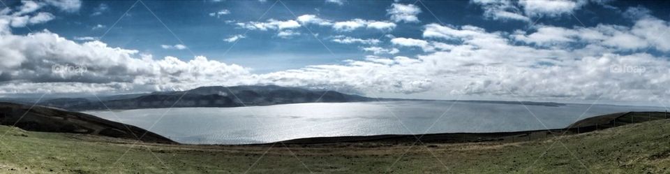 Across the bay to Harlech