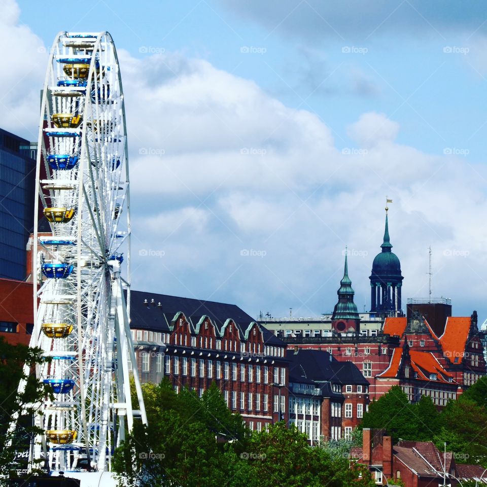 ferris wheel Hamburg 