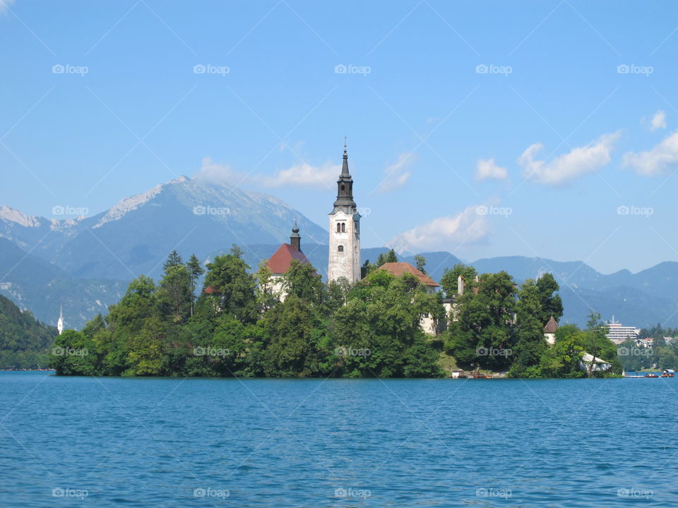 The Church on the Island, Lake Bled, Slovenia