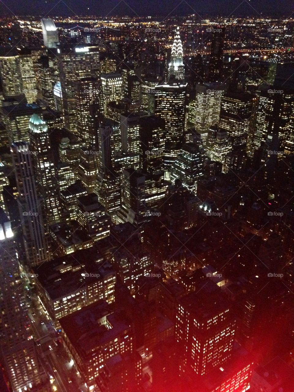 View from Empire State Building, NYC