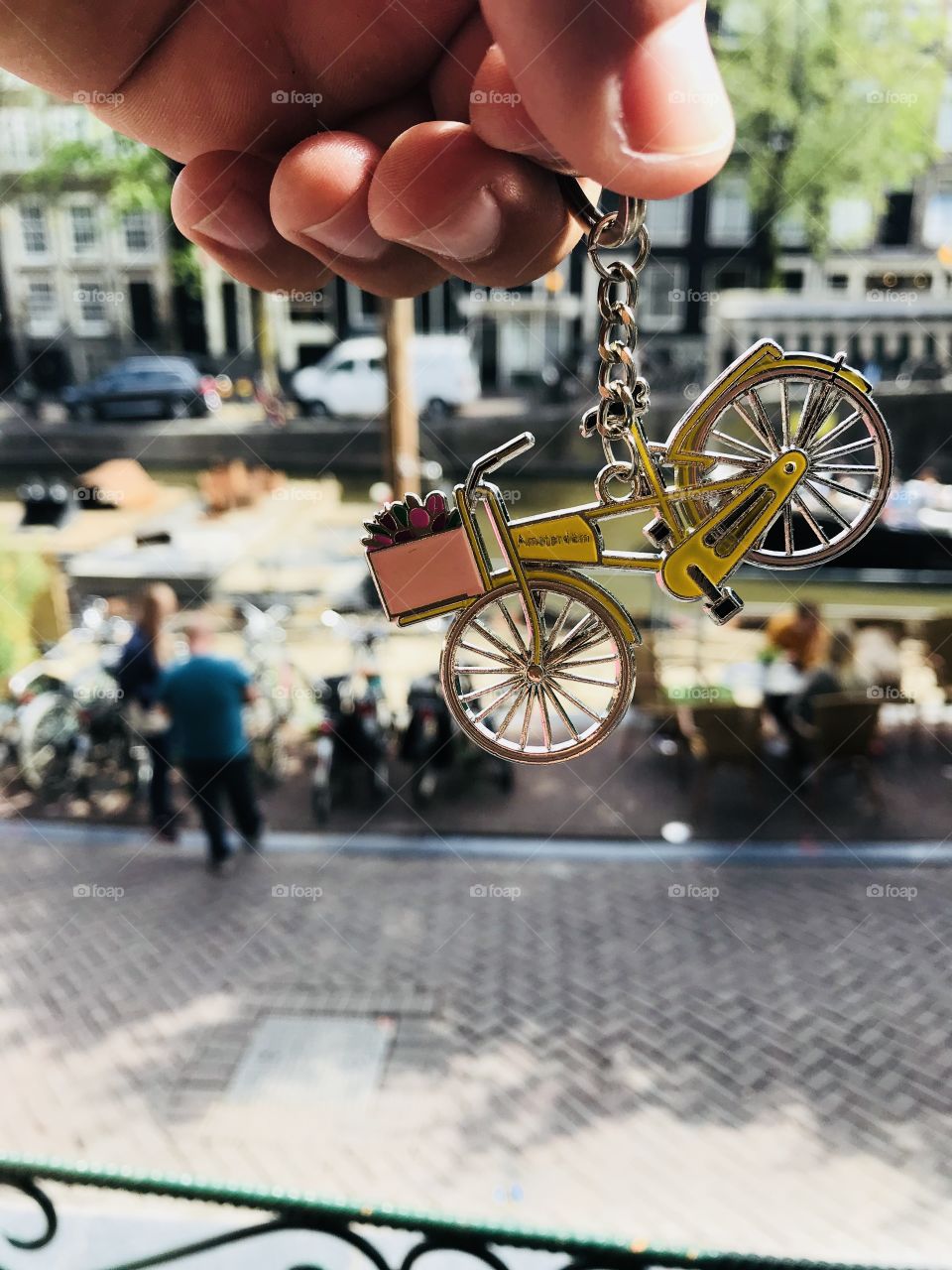  My souvenir holder from Amsterdam .