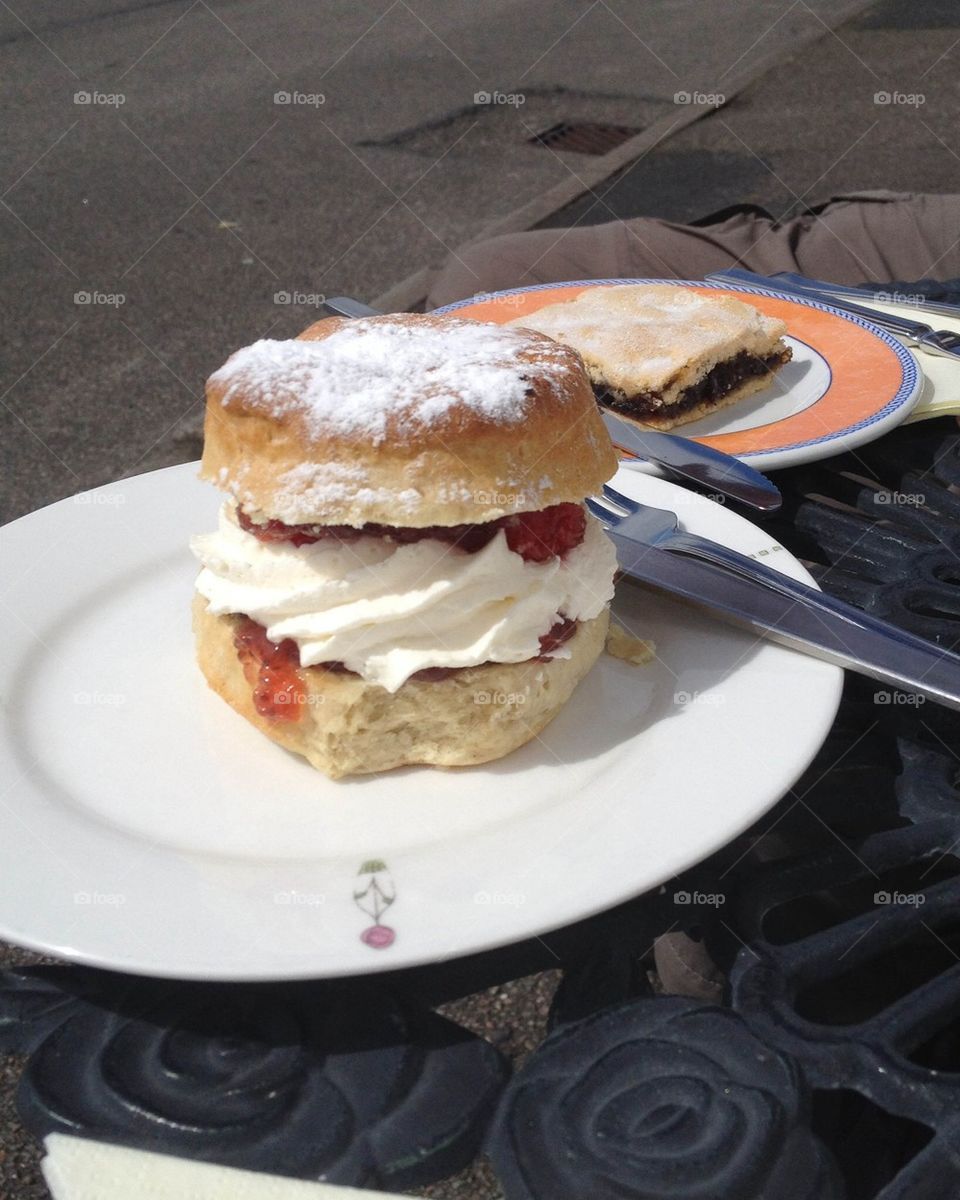 Cream tea