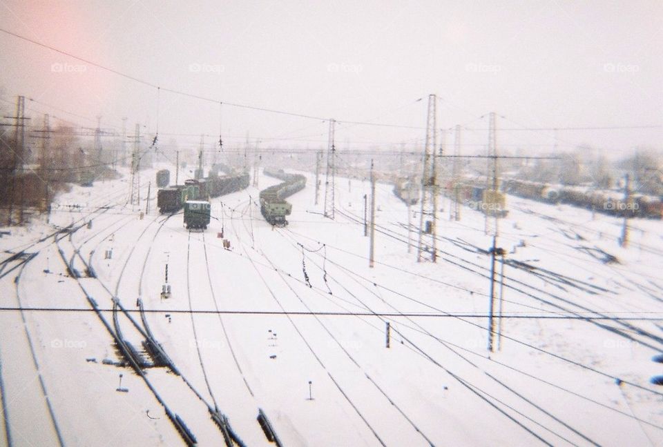 winter sky travel cold by mariyasakharova