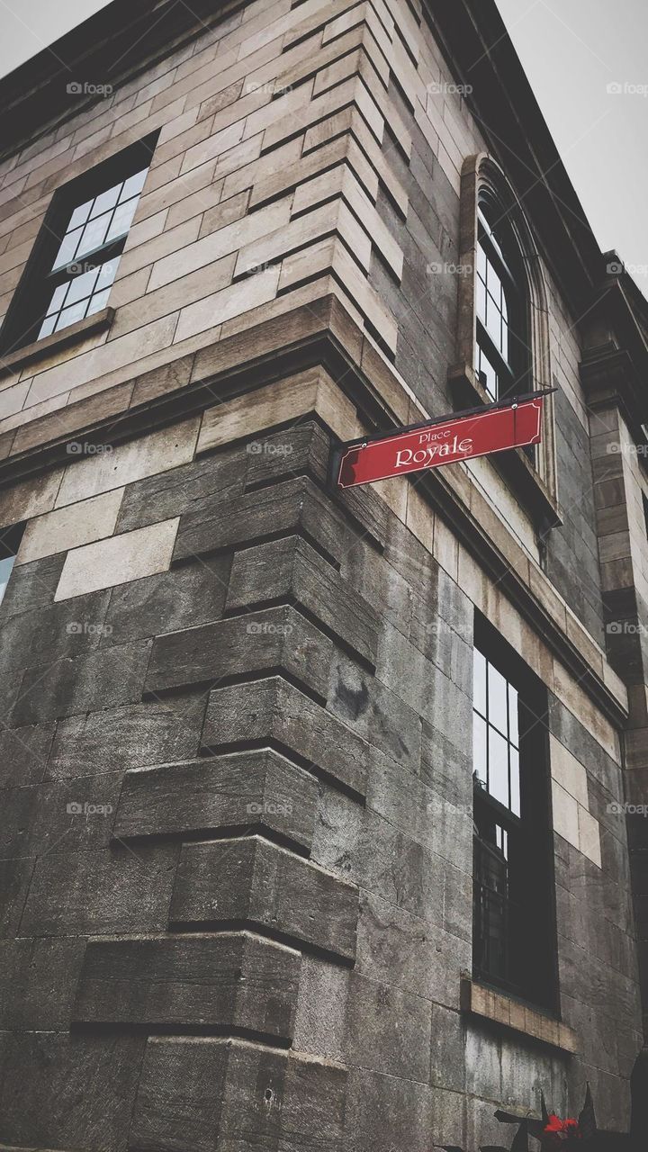 Place Royale in Montreal, Canada