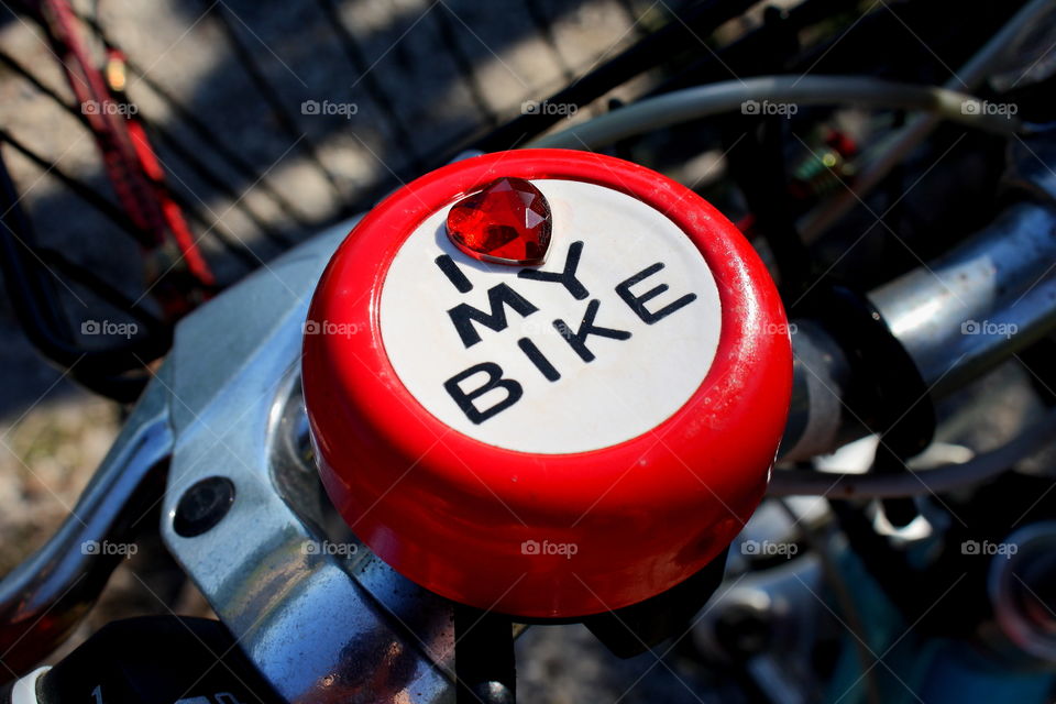 bicycle bell that says how much a bicycle means to its rider