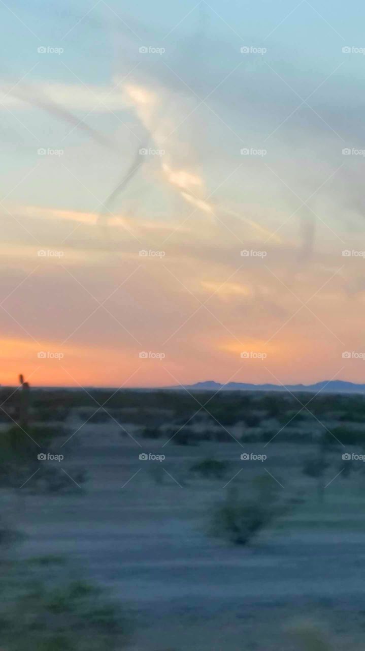 meandering remnants of jet streaks in the western sky