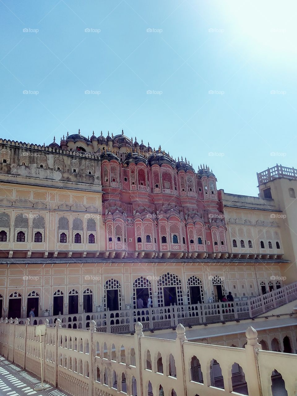 interior of Hawa Mahal