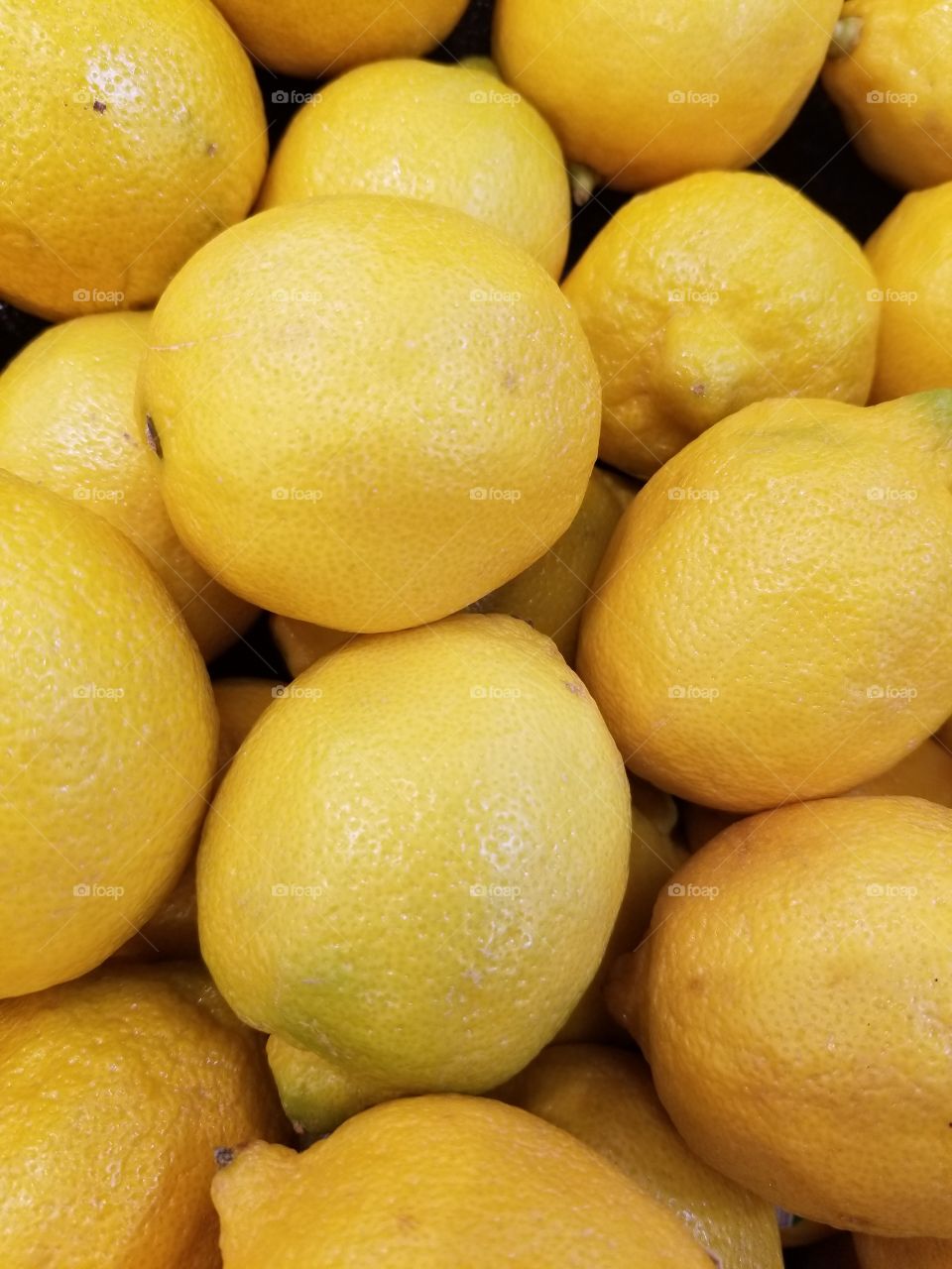 bunch of lemons