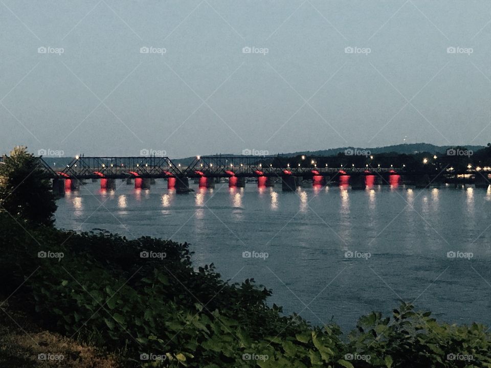 The Walnut Street Bridge