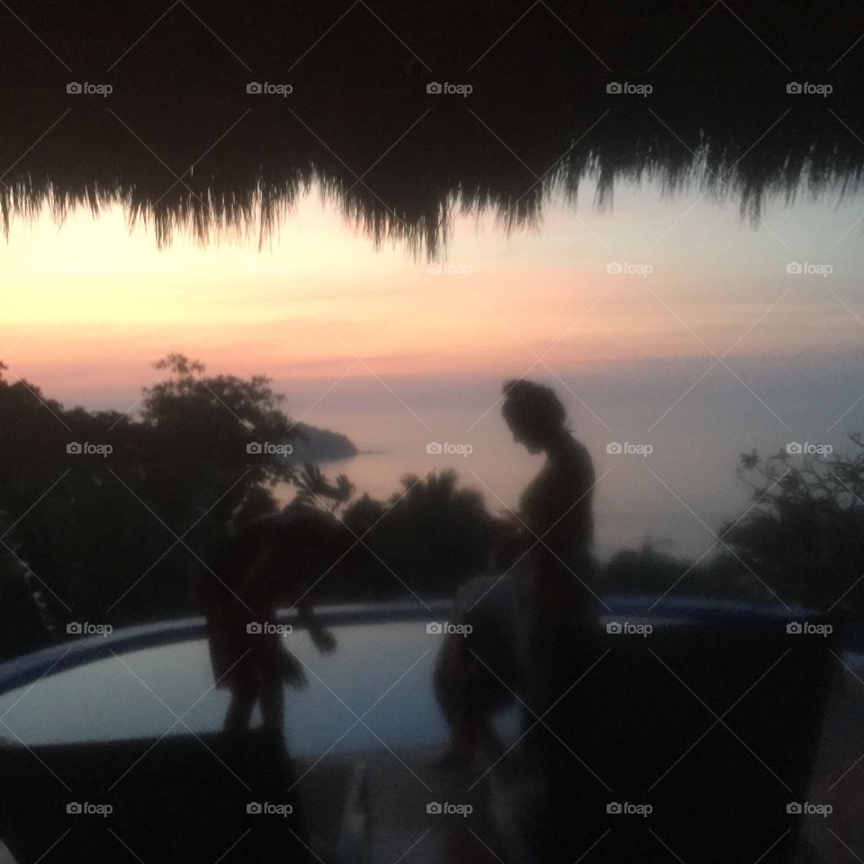 Sunset in Mexico