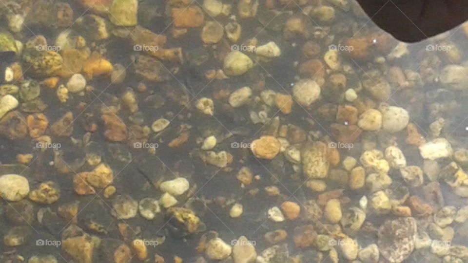 Water Rocks!. Pebbles in water.