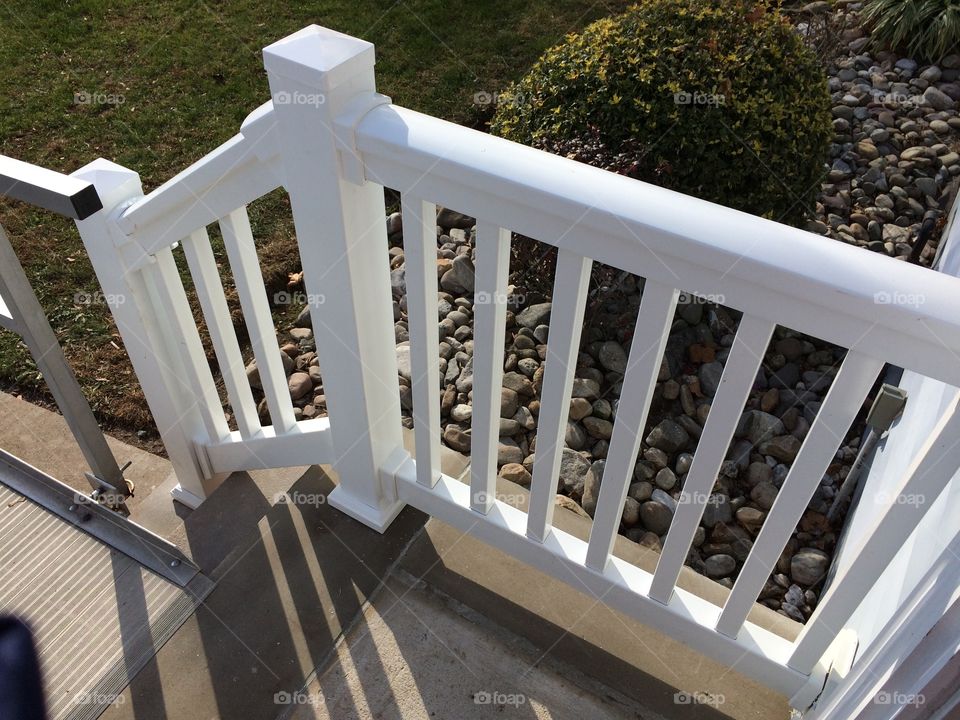 Fence in house 