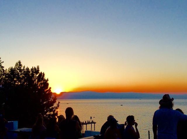 Sunset on Lake Tahoe 