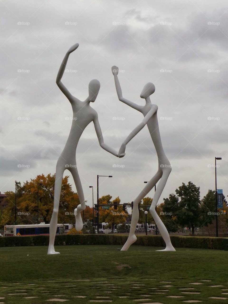 Denver Center of Performing Arts Statues