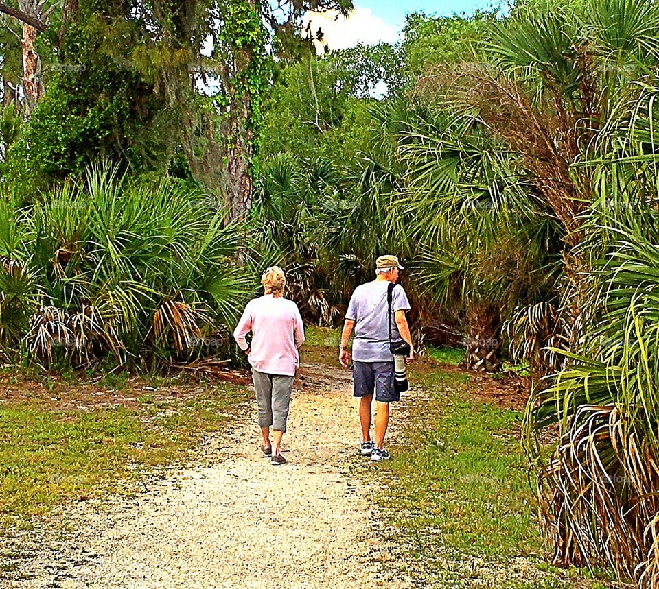 Walking together