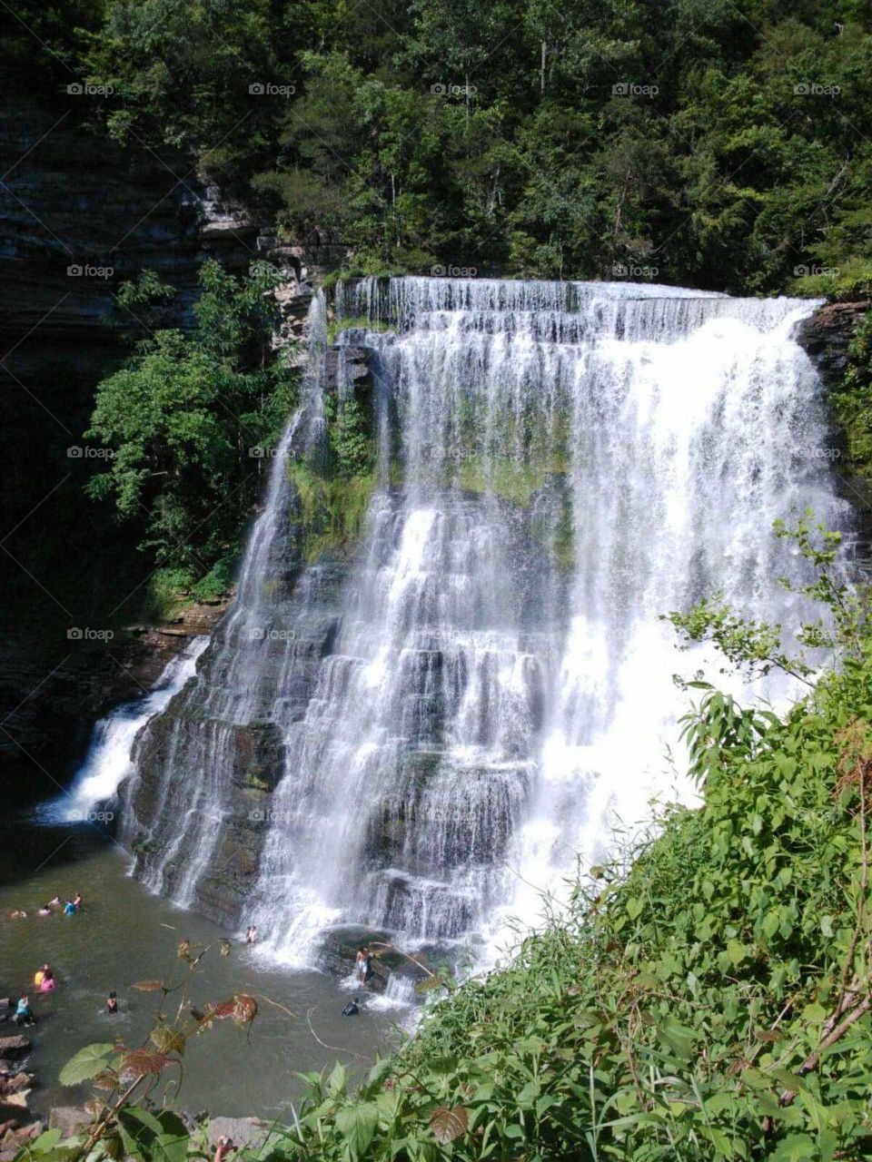 Sparta TN Waterfall