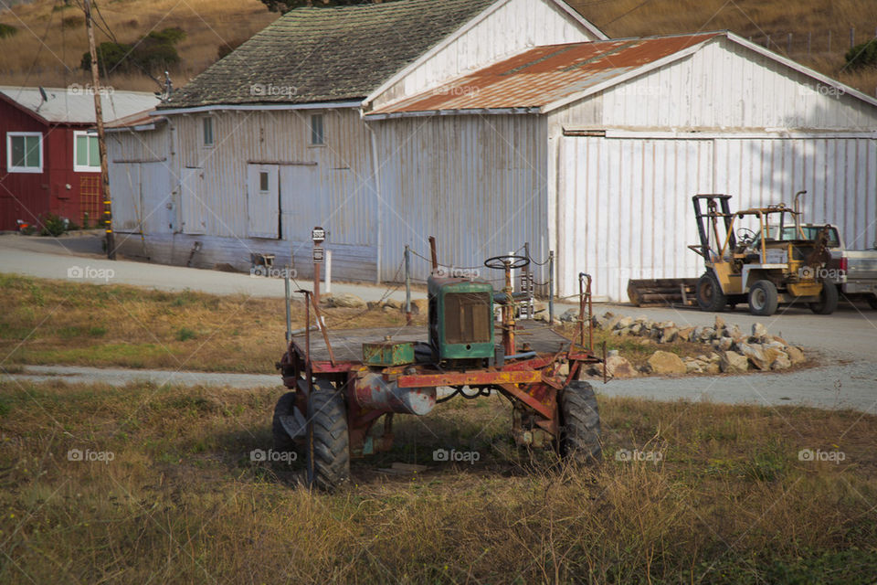 Farm tractor