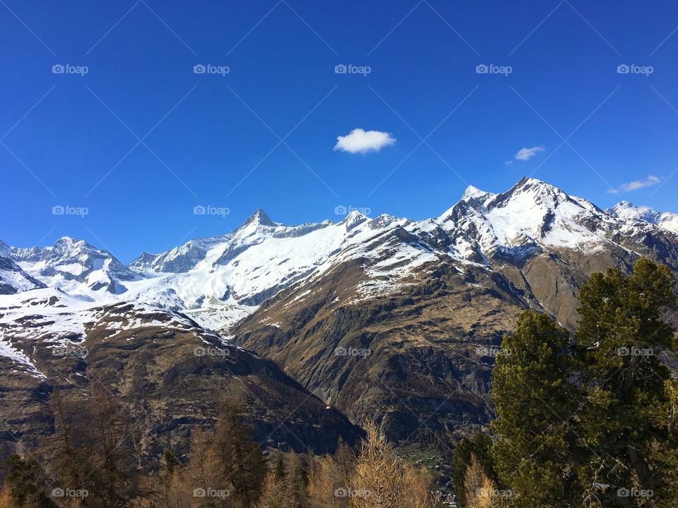 Mountains in Switzerland 