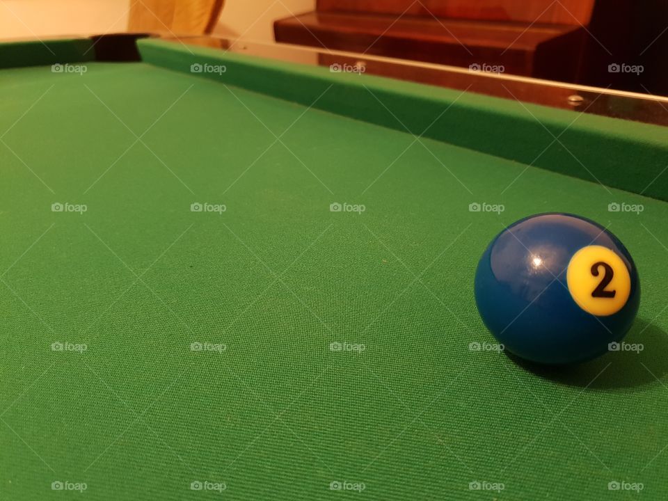 2 billiard-ball (blue)