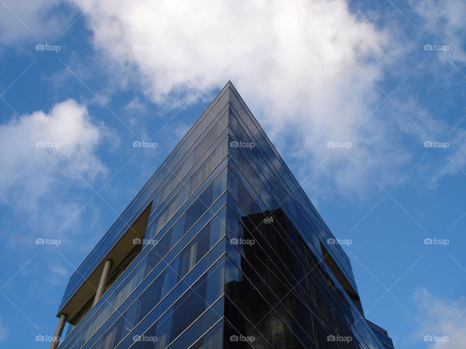 sky glass building office by rickie947