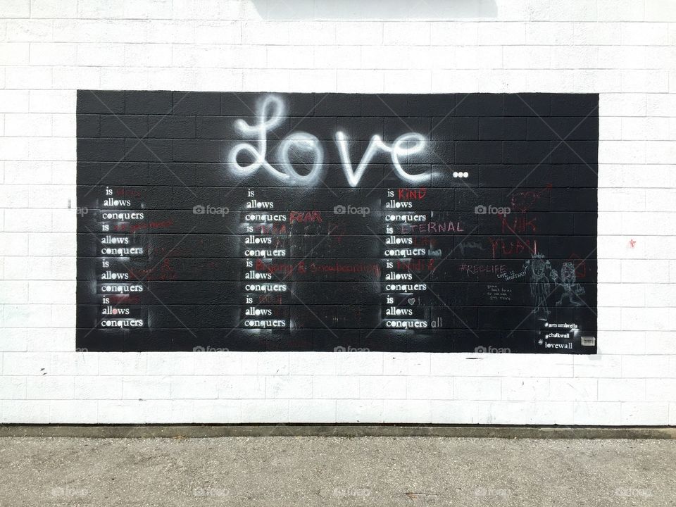 Love. Love art project 